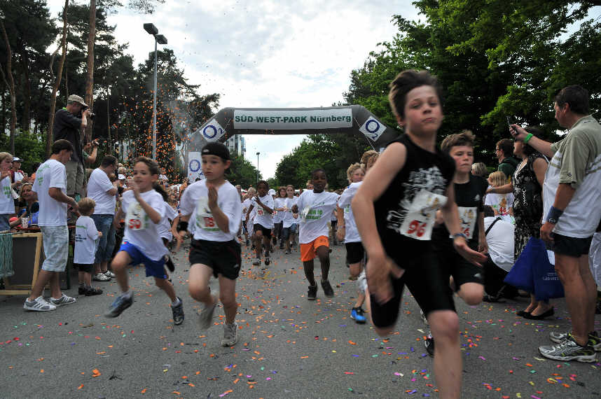 Start der Sch�ler beim FunRun S�dwest 2010 in N�rnberg
